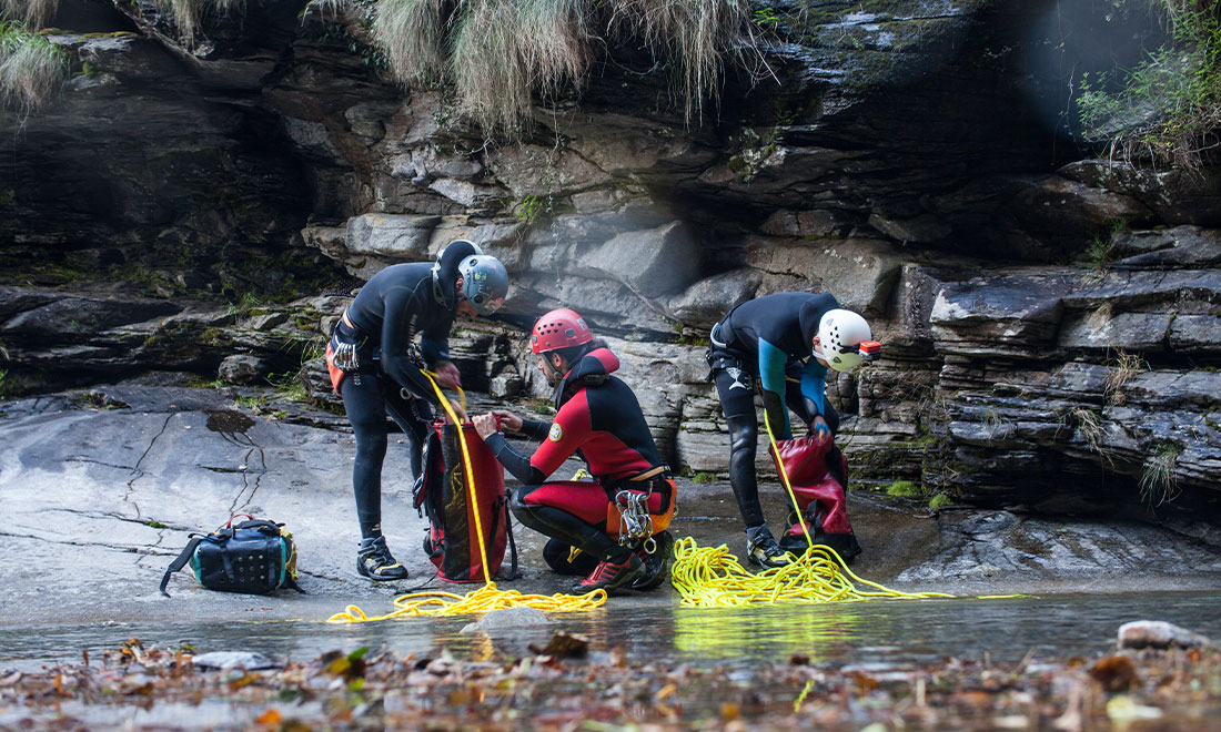 Legendäres Canyoning Camp